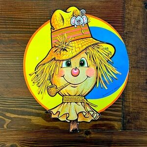 Vintage Halloween cardboard cutout from 1979!